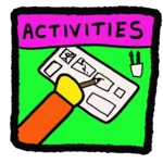 Button for The Squibbles activities page