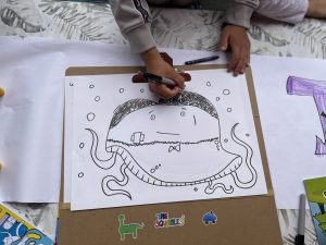 Squibbles Drawing workshop - Fleetwood Festival 02