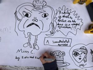 Squibbles Drawing workshop - Fleetwood Festival 08