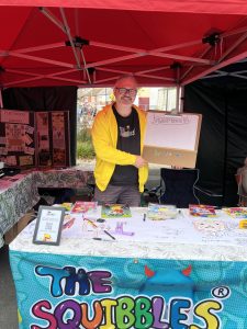 Squibbles Drawing workshop - Fleetwood Festival 13